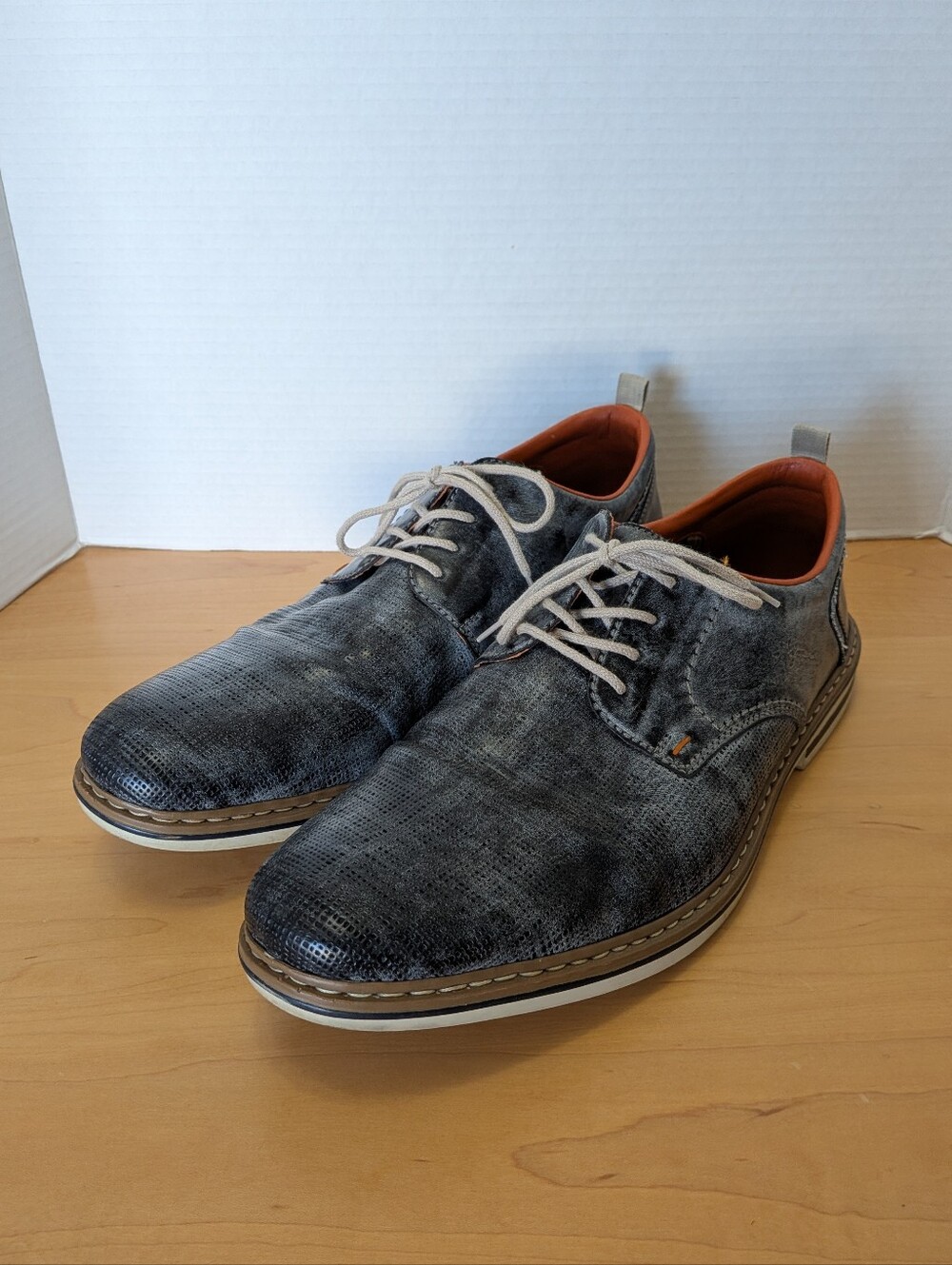 Rieker Derby Shoes Mens EU 46 / US 12-12.5 Business Casual Derbies Dress B1431